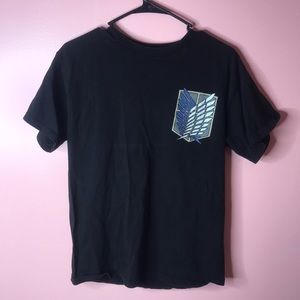 Attack on titan t-shirt merch.